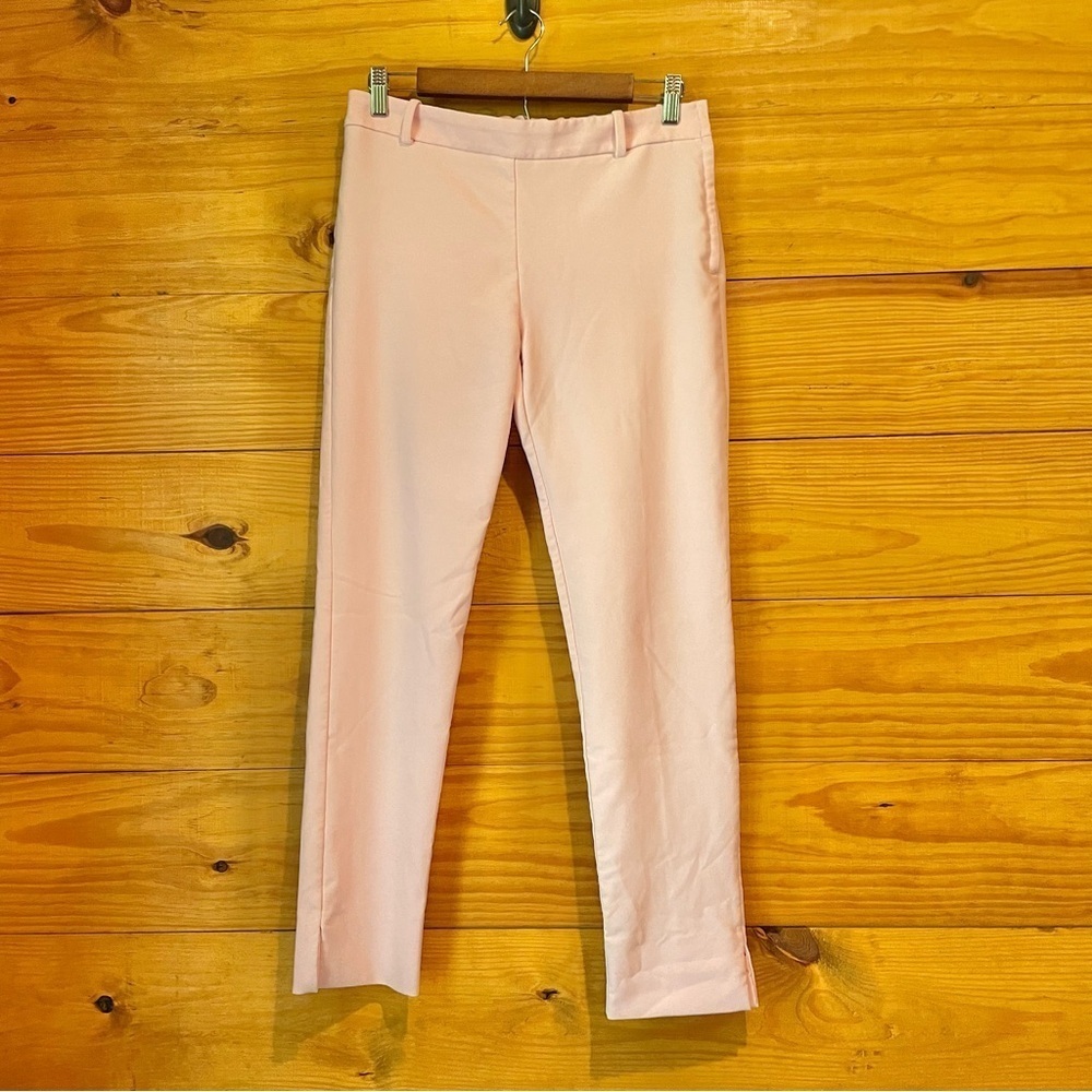 Women's Slim Ankle Pants - Light Blush Pink